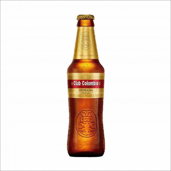 Cerveza Club Colombia dorada